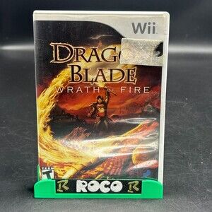 Dragon Blade: Wrath of Fire Wii (Nintendo Wii, 2007) Complete W/ Manual